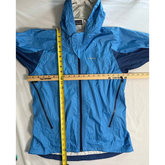 Patagonia CSS Soft Shell Royal Blue Jacket Size MEDIUM Womens Hooded - Picture 11 of 14